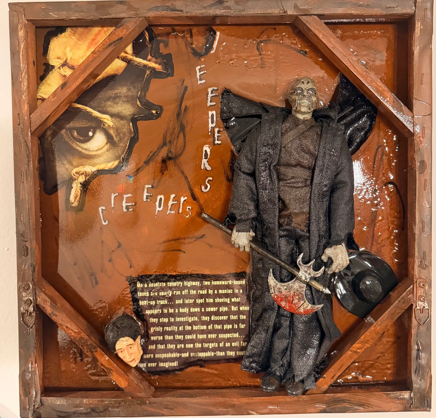 "THE CREEPER" ARCHIVE NO. 01 | 1-of-1 Framed Original